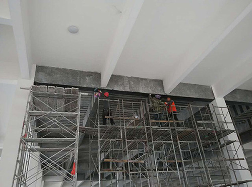 曼卡特碳纖維布在南京某小學(xué)加固中的應(yīng)用