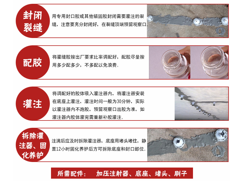 灌縫膠如何施工？有哪些注意事項？
