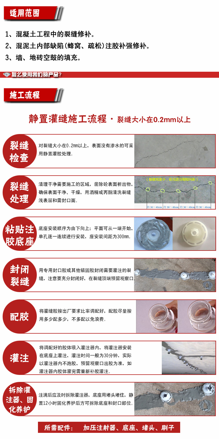 地面出現(xiàn)裂縫使用灌縫膠加固靠譜嗎？