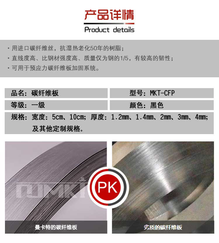 曼卡特預(yù)應(yīng)力碳纖維板，解決應(yīng)力滯后問題！