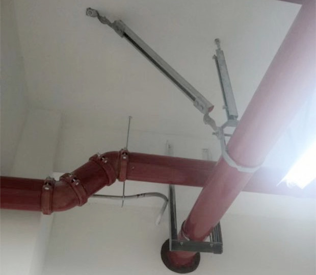 曼卡特建筑抗震支架應(yīng)用實例