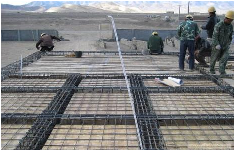 現(xiàn)澆樓板施工現(xiàn)場圖