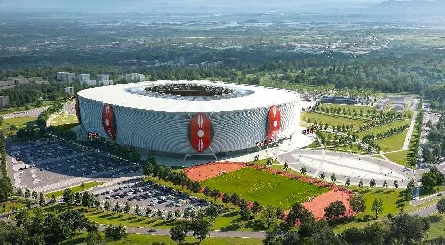 南京曼卡特車間全力趕制不銹鋼錨栓 助力肯尼亞塔蘭塔體育館建設(shè)