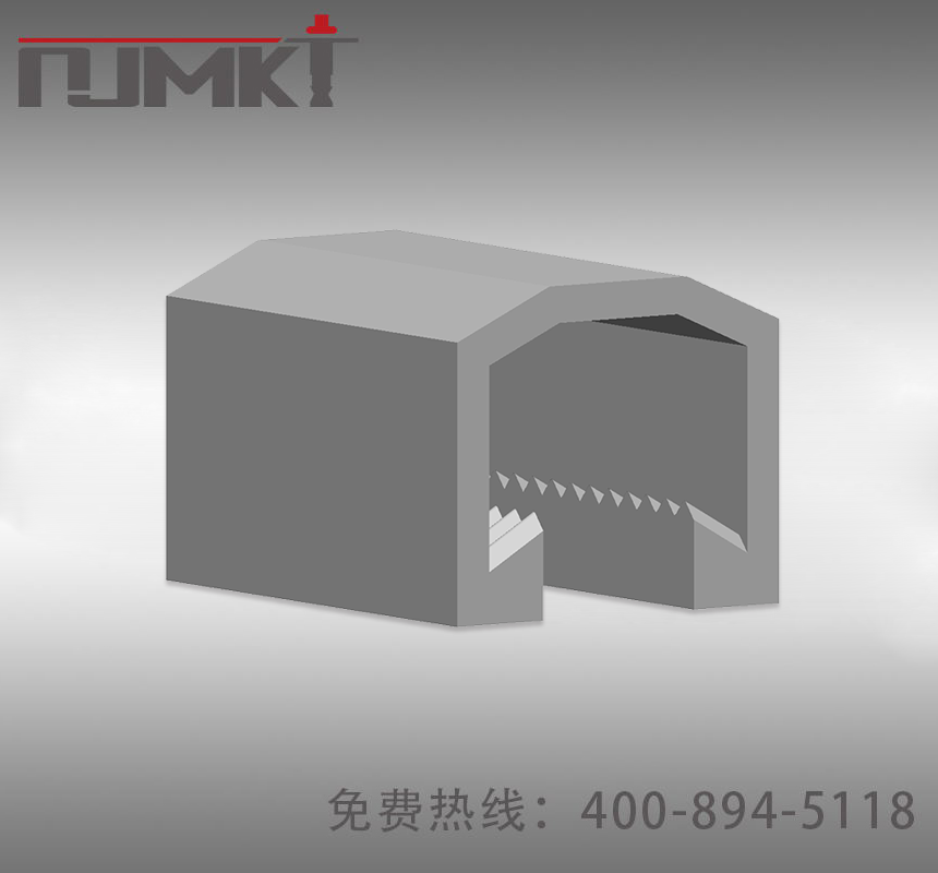 30/26V型燕尾齒預(yù)埋槽道